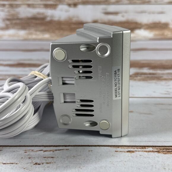 OEM Biddeford TC11BA 4 Prong Electric Blanket Single Controller Silver - Picture 2 of 3